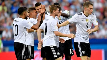 Alemania ratificó su favoritismo