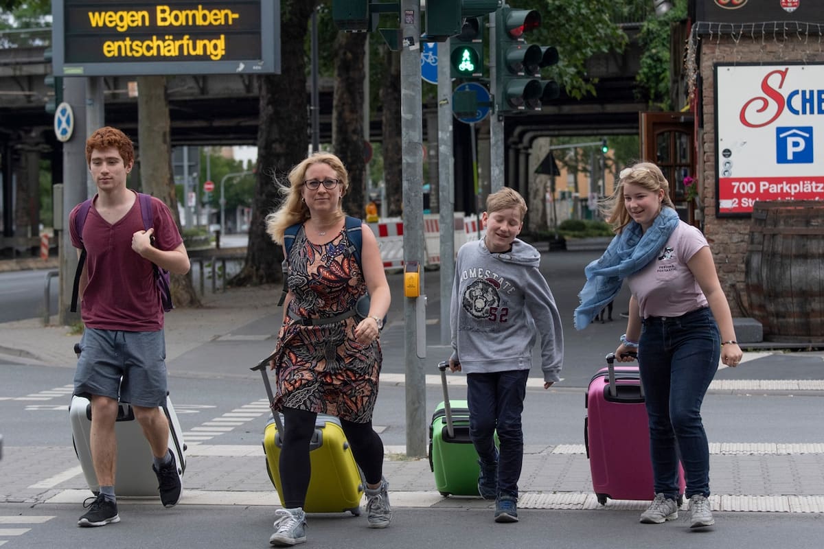 Alemania tiene una gran experiencia en este tipo de evacuaciones, debido a que no todas las bombas que se lanzaron contra su territorio durante la guerra explotaron