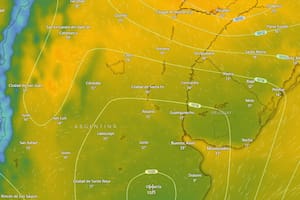 Alerta amarilla en tres provincias para el domingo 8 de diciembre