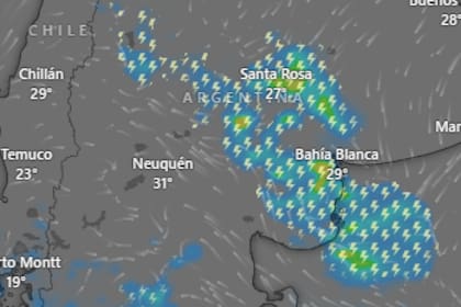 Alerta amarilla por tormentas, lluvias y calor en 11 provincias argentinas