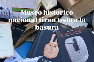 Autoridades del Museo Histórico Nacional y la Asociación de Amigos explican la imagen que circuló en redes sociales