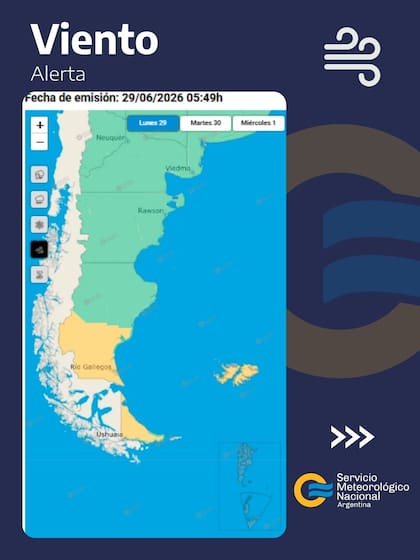 Alerta emitida por SMN por ola de frío polar