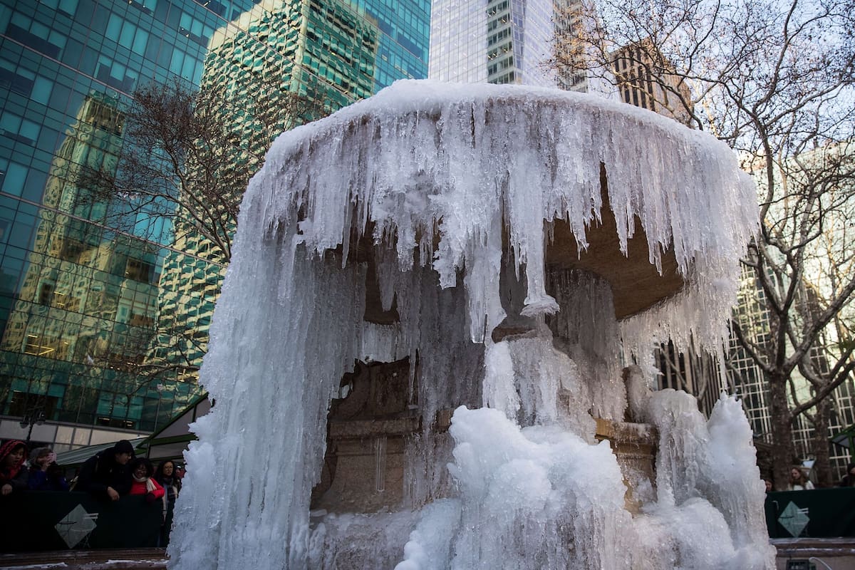 Alerta en EE.UU por las bajas temperaturas, la nieve y la llegada de un ciclón bomba