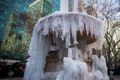 Alerta en EE.UU por las bajas temperaturas, la nieve y la llegada de un ciclón bomba