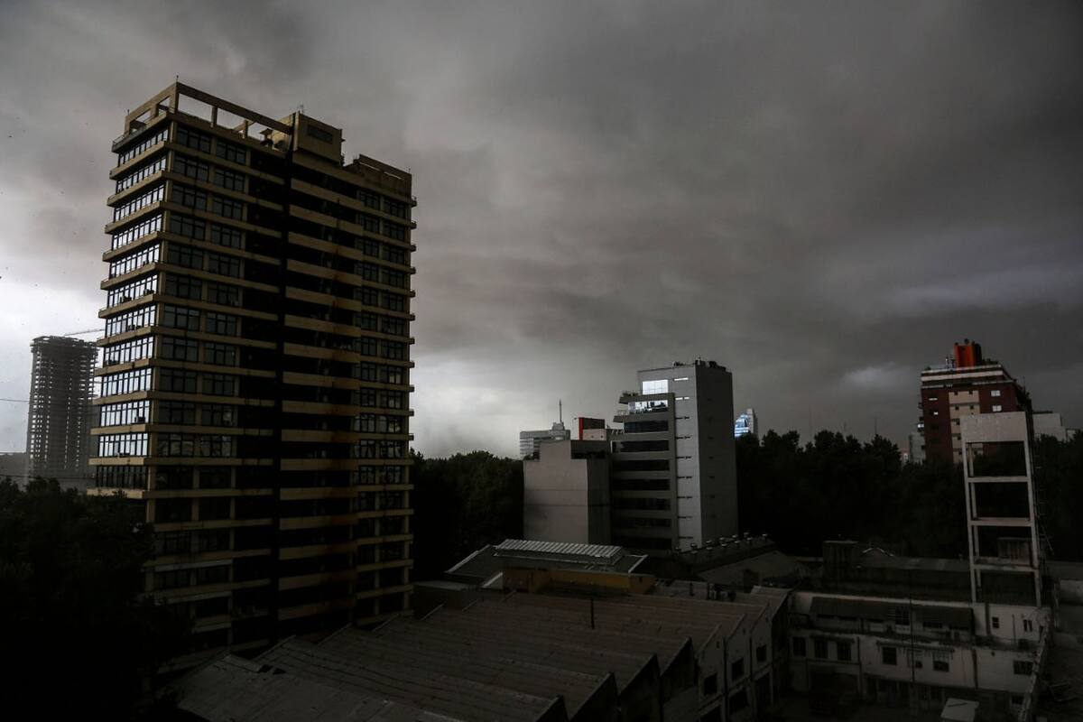 Alerta meteorológica en Buenos Aires y varias provincias del país por tormentas fuertes y caída de granizo