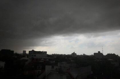 Vista del cielo en el barrio de Floresta