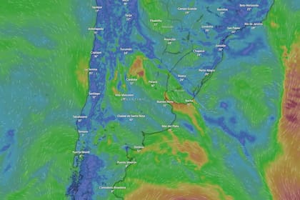 Alerta meteorológica por fuertes vientos en la ciudad de Buenos Aires