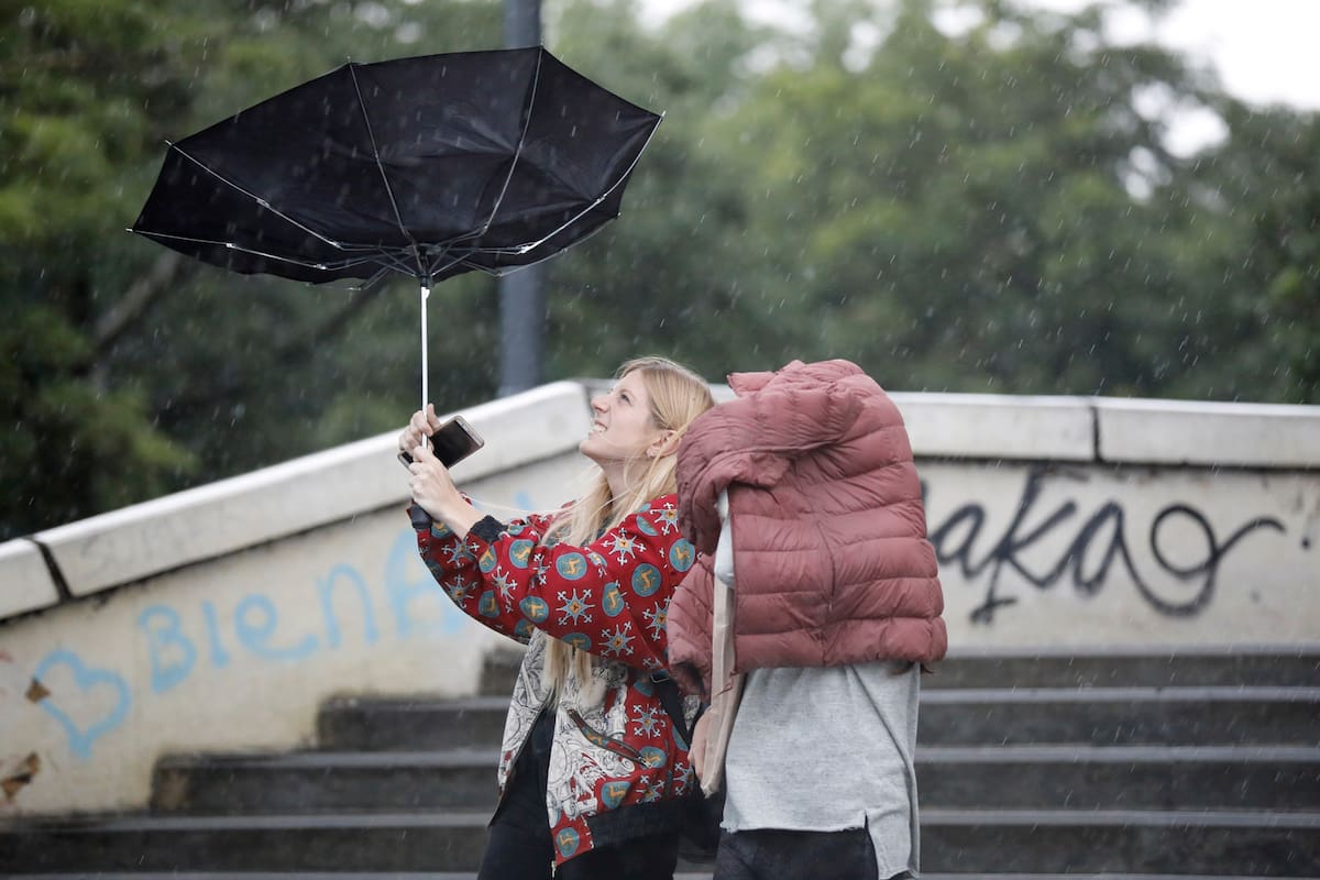 Alerta meteorológico por lluvias fuertes en Buenos Aires