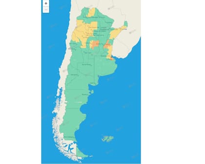 Alerta naranja y amarilla en distintas regiones del país por las altas temperaturas