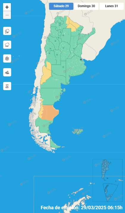 Alerta para este 29 de marzo.