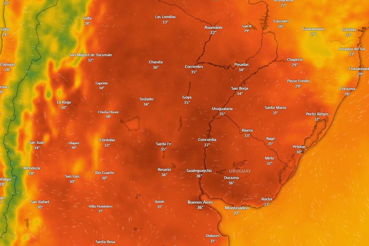Alerta por calor