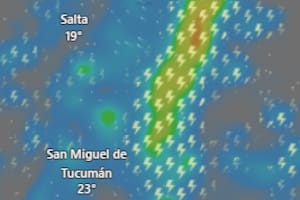 Alerta por diferentes fenómenos meteorológicos en nueve provincias argentinas