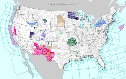 Alerta por inundaciones repentinas: lluvias de hasta 75 mm en horas afectarán Arkansas y Missouri