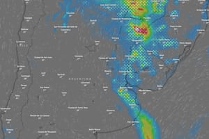Alerta por lluvias en la Ciudad.