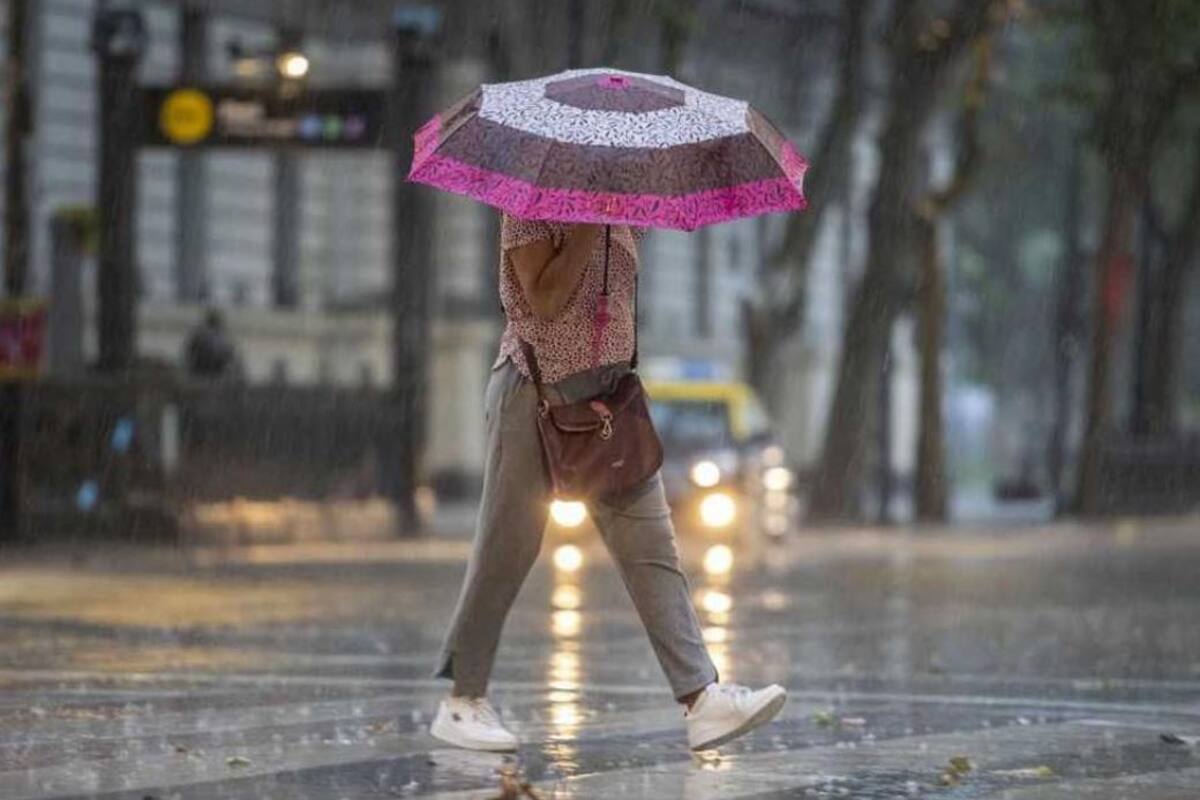 Alerta por lluvias en todo el país.