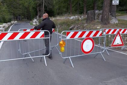 Por seguridad los caminos han sido cerrados