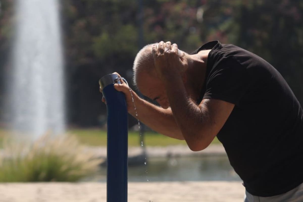 Alerta roja por las altas temperaturas en gran parte del país
