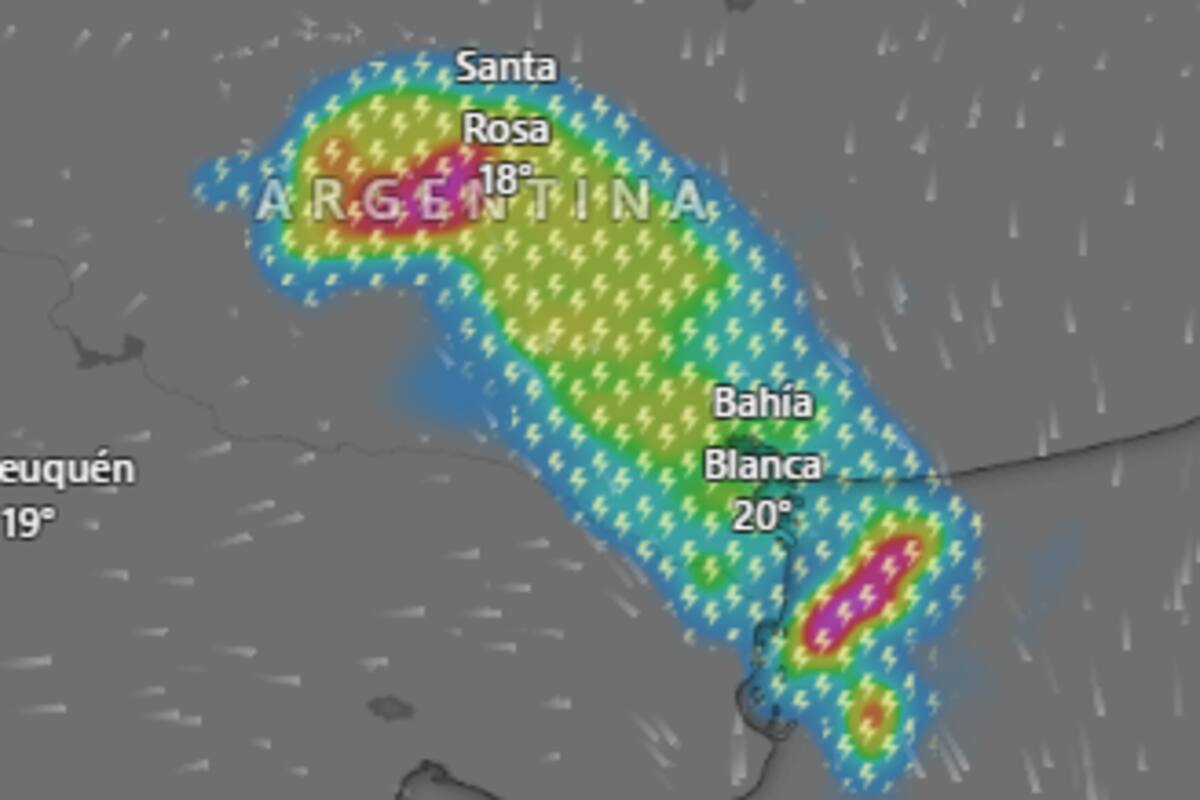 Alertas amarillas por tormentas y lluvias rigen en varias provincias del país