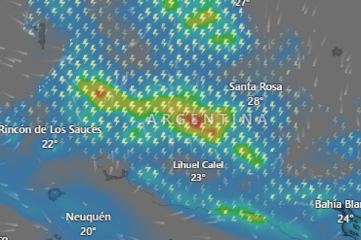 Alertas por calor, tormentas y lluvias regin en diferentes provincias del país