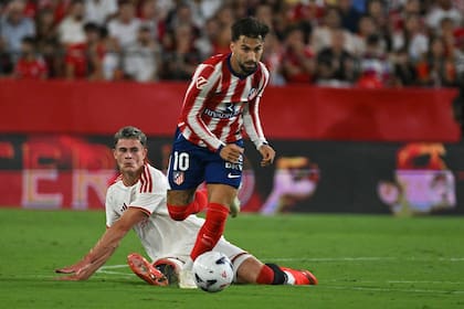 Álex Baena, autor de dos goles en la victoria del Atlético de Madrid