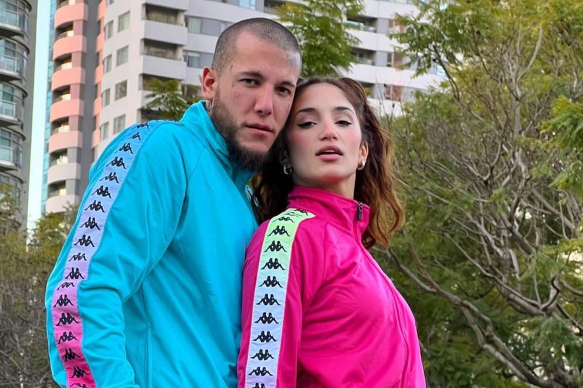 Alex Caniggia confirmó su reconciliación con Melody Luz y subió una foto familiar (Foto Instagram @melodyluz)