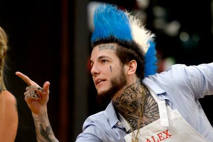 Alex Caniggia en el ojo de la tormenta.