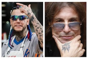 Alex Caniggia habló sobre su infancia con Claudio Paul en MasterChef Celebrity