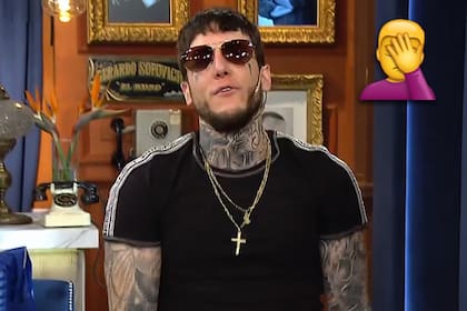 Alex Caniggia hizo de las suyas en Polémica en el bar