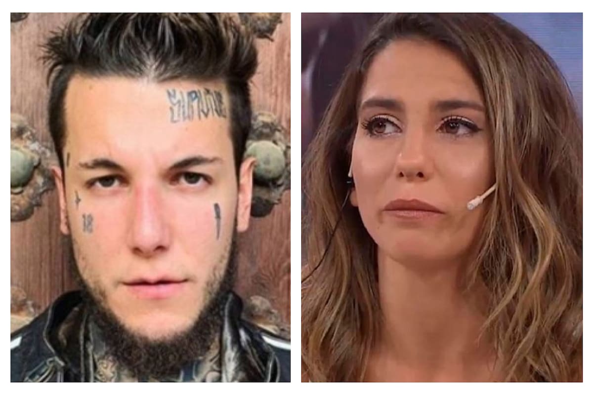 Alex Caniggia le dedicó un repudiable mensaje a Cinthia Fernández