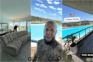 Alex Caniggia mostró su millonario penthouse y reveló cuántos dólares le costó
