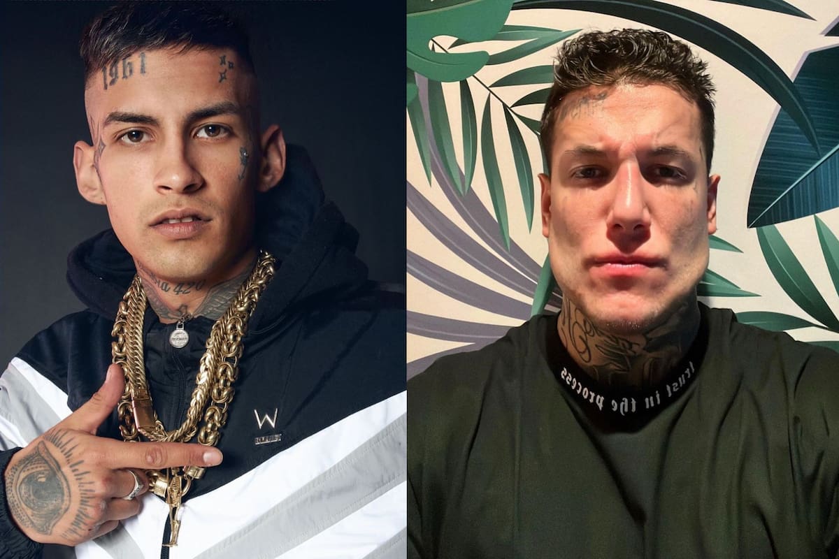 Álex Caniggia y L-Gante protagonizaron un tenso cruce en las redes sociales
