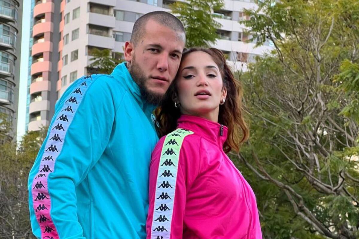 Alex Caniggia y Melody Luz (Foto Instagram @melodyluz)