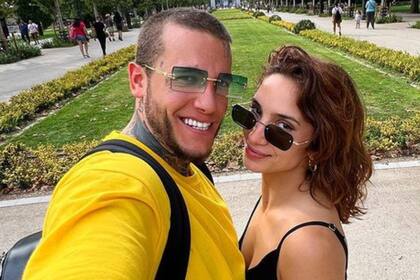 Alex Caniggia y Melody Luz se conocieron en el reality de El Hotel de los Famosos (Foto: Instagram)