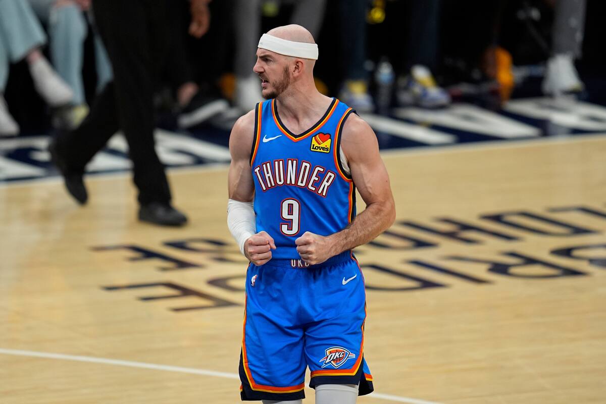 Alex Caruso lidera al Thunder a su manera en las Finales de la NBA