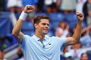 Pese a dolencias, Alexander Blockx frena la marcha de Francisco Cerúndolo en el US Open