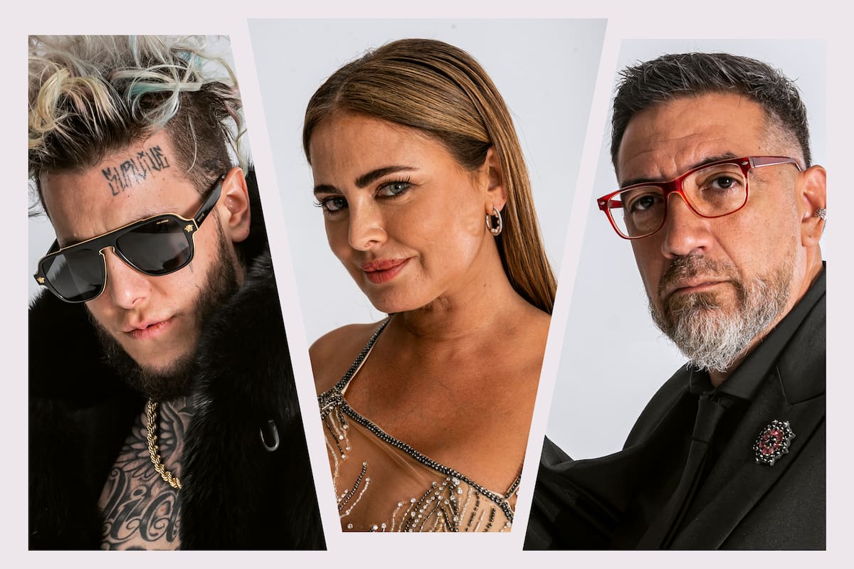 Alexander Caniggia, Silvina Luna y Pato Galván, tres de los participantes más reconocidos del reality que empieza el próximo lunes