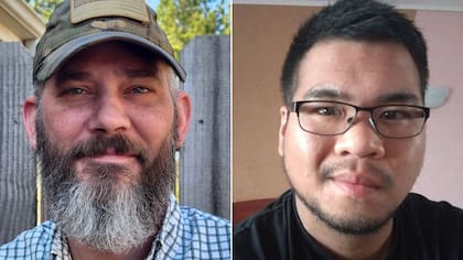 Alexander John-Robert Drueke, a la izquierda, y Andy Tai Ngoc Huyn, a la derecha