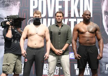 Alexander Povetkin expondrá su corona ante el inglés Dillian Whyte, en el Europa Point Sports Complex de Gibraltar,
