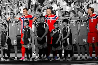 Haaland, Sørloth y Thorstvedt: el trío noruego que recorrió los pasos de sus padres, 32 años después