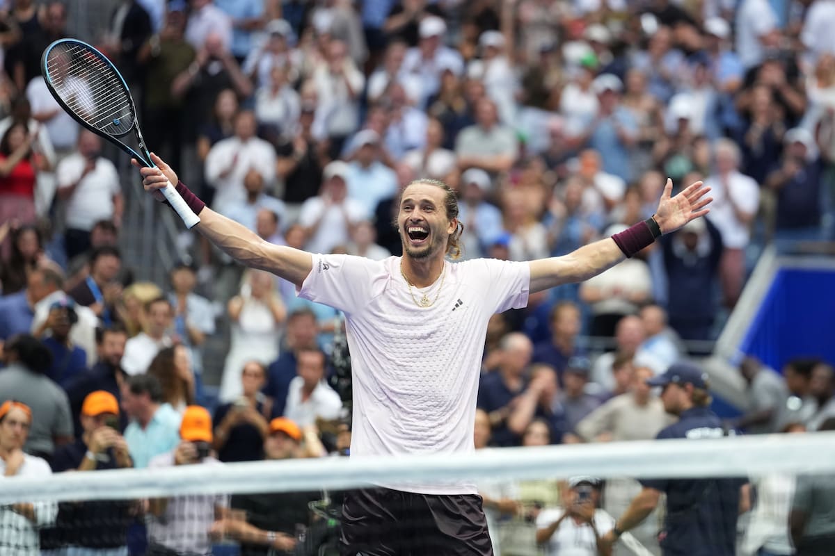 Alexander Zverev conquistó el US Open por primera vez en su carrera