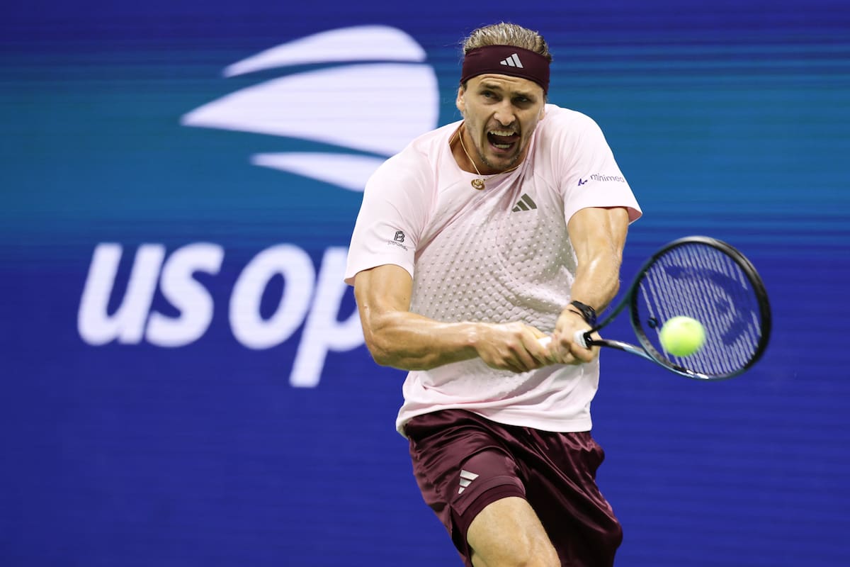 Alexander Zverev, otra vez protagonista en Nueva York: está a dos triunfos de conquistar el US Open, el título que se le escapó en 2020