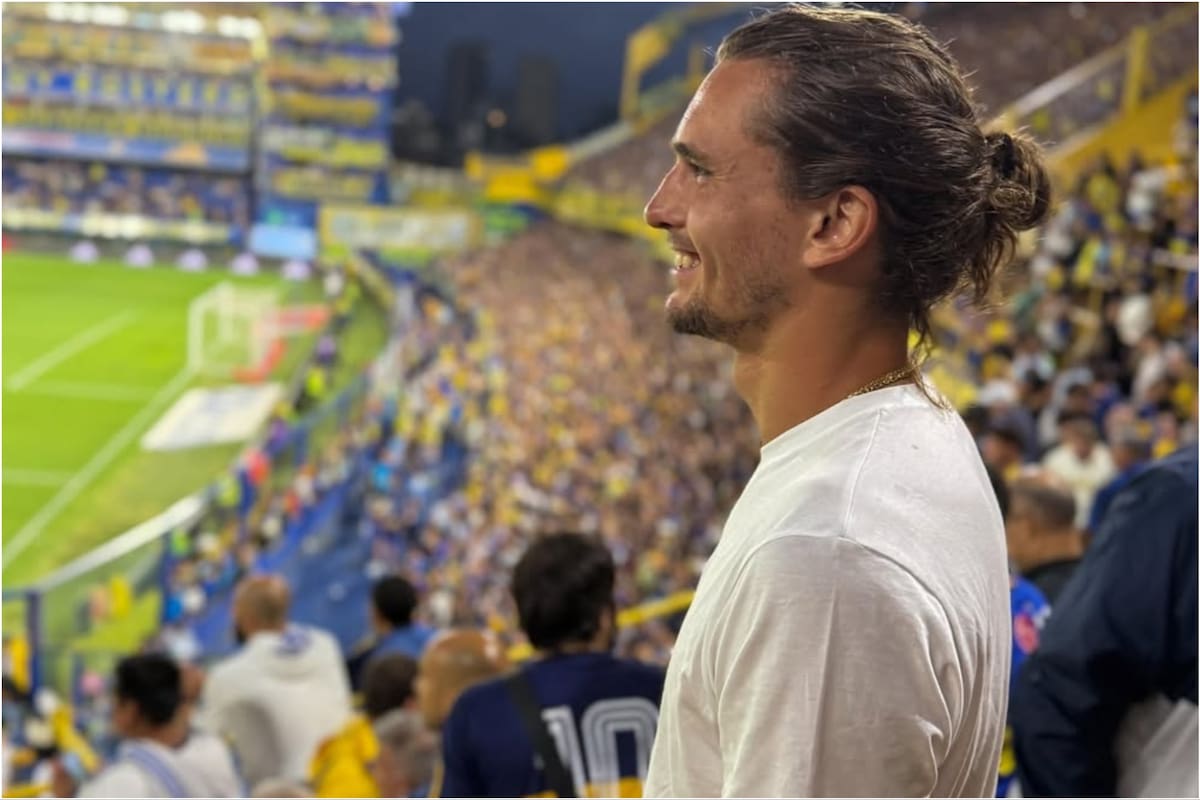 Alexander Zverev visitó La Bombonera y se llevó una grata impresión del público