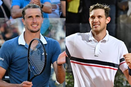 Alexander Zverev vs. Nicolás Jarry dirimirán el título en el Foro Itálico en una final prometedora