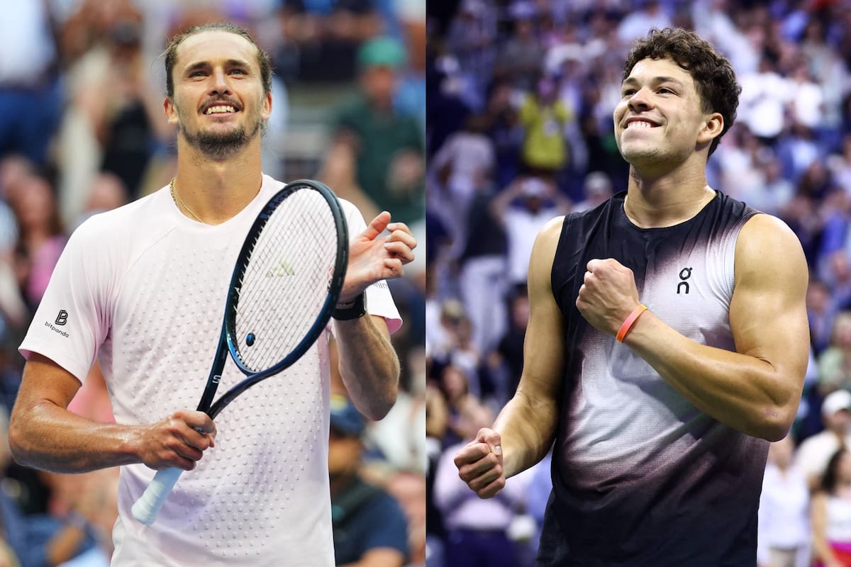 Alexander Zverev y Ben Shelton se enfrentan en la final del US Open 2026 de este domingo