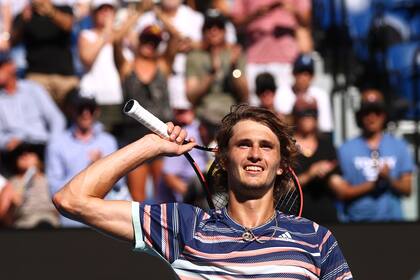 Alexander Zverev y cómodo pasaje a las semifinales de Australia tras superar a Wawrinka