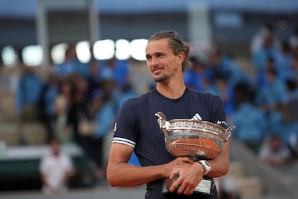 Alexander Zverev y el desahogo en Roland Garros: este año conquistó en París el primer Grand Slam de su carrera
