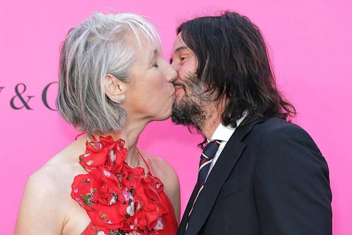 Alexandra Grant contó la clave de su relación con Keanu Reeves