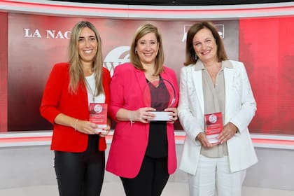Alexia Rosenthal (Tanoira Cassagne Abogados), Cecilia Giordano (Mercer y Marsh McLennan) y Cristina Bomchil (Valuar), las ganadoras de la jornada