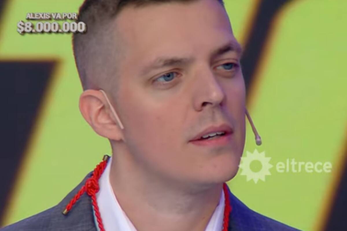 Alexis acumuló $8.000.000 en Los 8 escalones y jugará la final por el departamento (Foto: Captura eltrece)