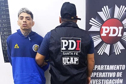 Alexis Emanuel Mendoza, alias Chami, miembro de Los Menores detenido en Rosario